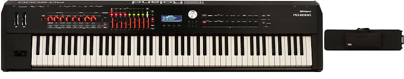 Комплект 88-клавишного сценического фортепиано Roland RD-2000 с полужестким чехлом для клавиатуры Gator GK-88-SLXL Roland + Gator RD-2000=1 GK-88 SLXL=1
Комплект 88-клавишного сценического фортепиано Roland RD-2000 с полужестким чехлом для клавиатуры Gator GK-88-SLXL Roland + Gator RD-2000=1 GK-88 SLXL=1