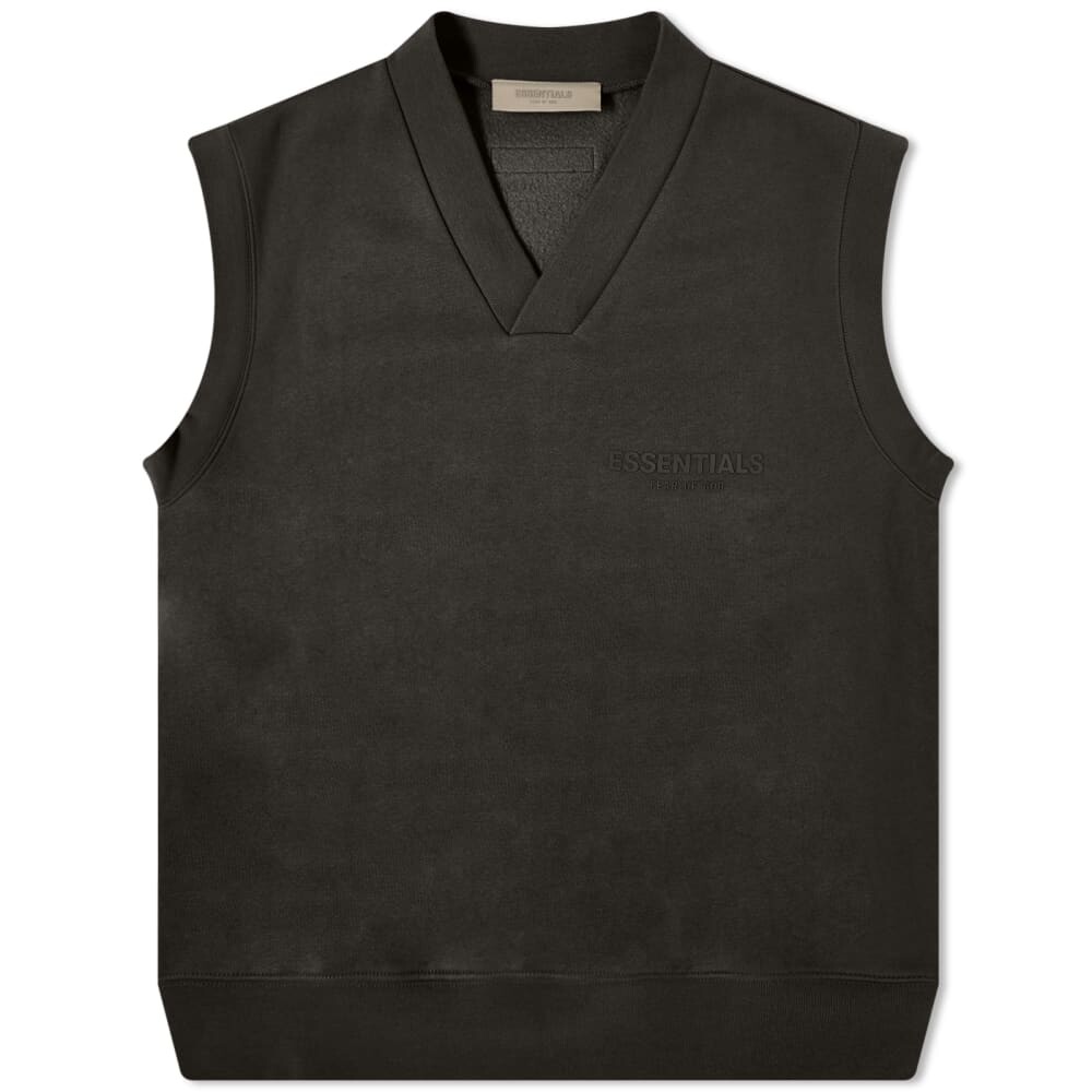 Ear of God Essentials Пуловер Жилет с V-образным вырезом Fear of God ESSENTIALS, Черный
Ear of God Essentials Пуловер Жилет с V-образным вырезом Fear of God ESSENTIALS, Черный