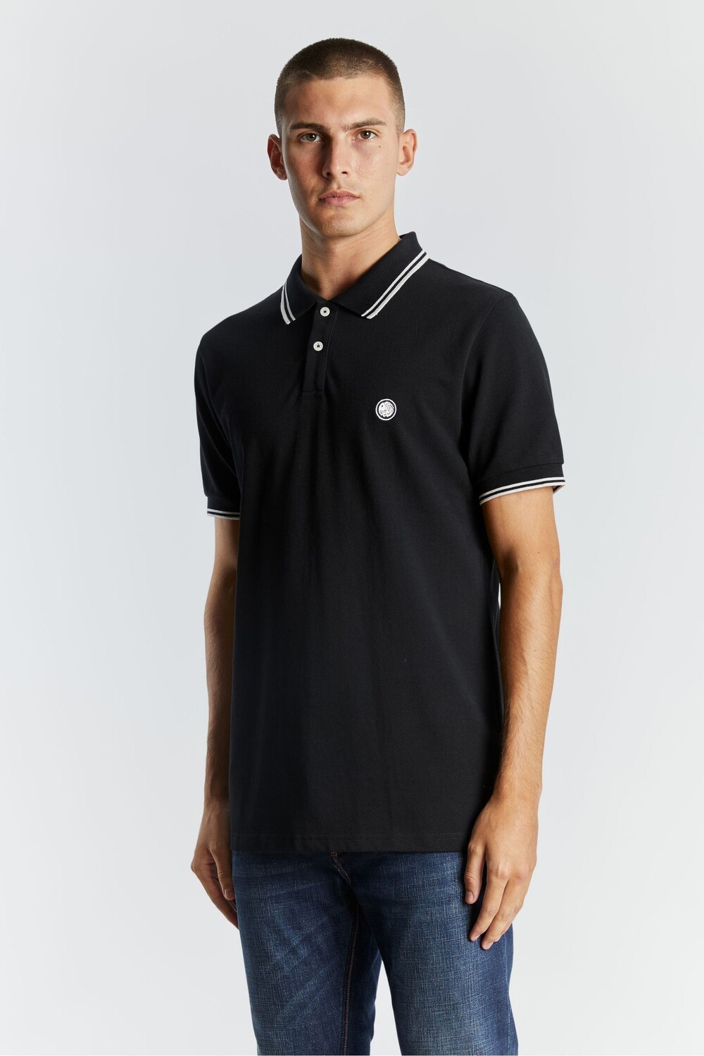 Зеленая мужская футболка с контрастной отделкой от Pretty Barton Pretty Green, черный
Зеленая мужская футболка с контрастной отделкой от Pretty Barton Pretty Green, черный