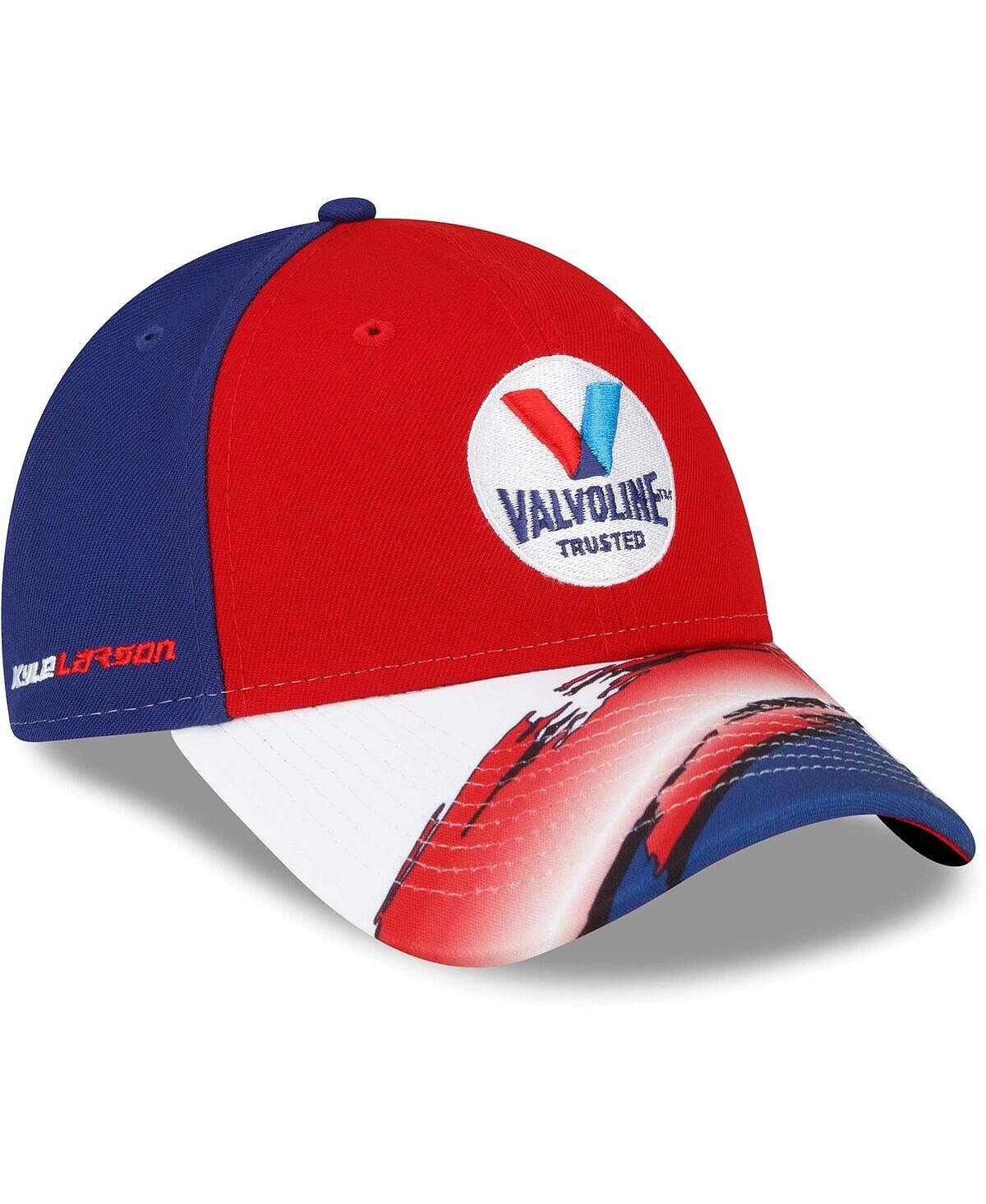 Мужская красно-синяя регулируемая шляпа Kyle Larson 9FORTY Valvoline Visor Streak Snapback New Era
Мужская красно-синяя регулируемая шляпа Kyle Larson 9FORTY Valvoline Visor Streak Snapback New Era