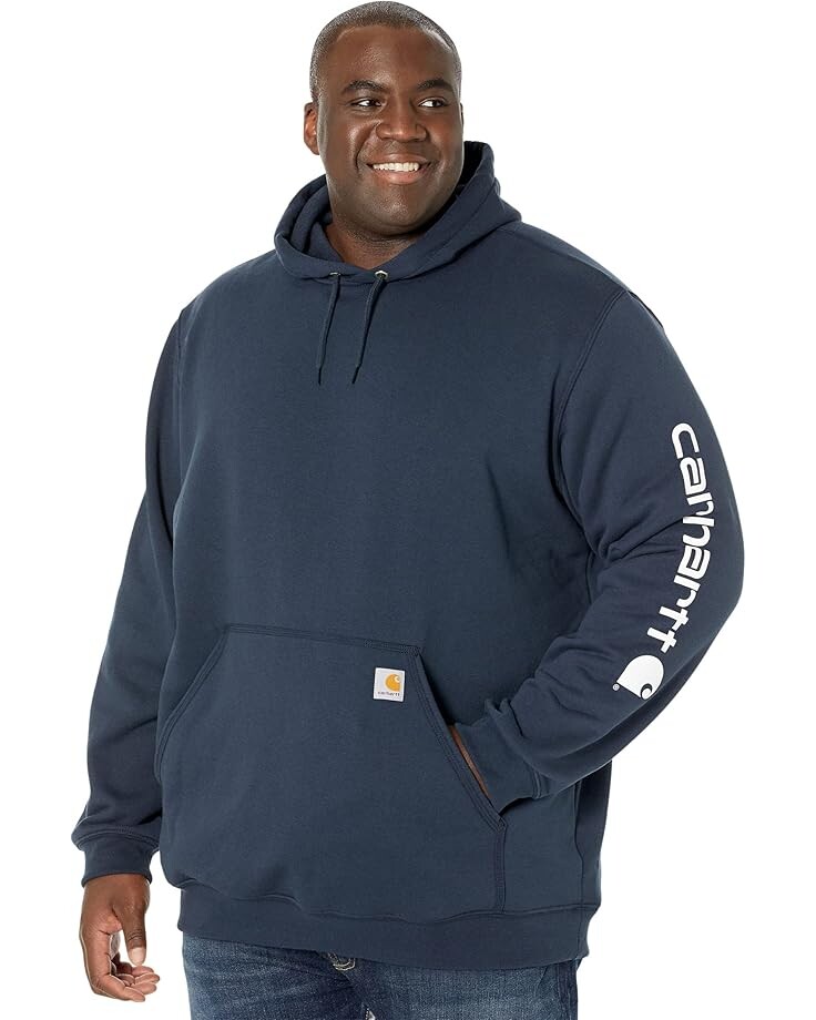 Толстовка Carhartt Midweight Signature Sleeve Logo Hooded Sweatshirt, цвет New Navy
Толстовка Carhartt Midweight Signature Sleeve Logo Hooded Sweatshirt, цвет New Navy