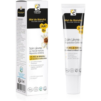 Comptoirs et Compagnies Organic 10% IAA15+ Manuka Honey Extreme Repair Уход за губами
Comptoirs et Compagnies Organic 10% IAA15+ Manuka Honey Extreme Repair Уход за губами