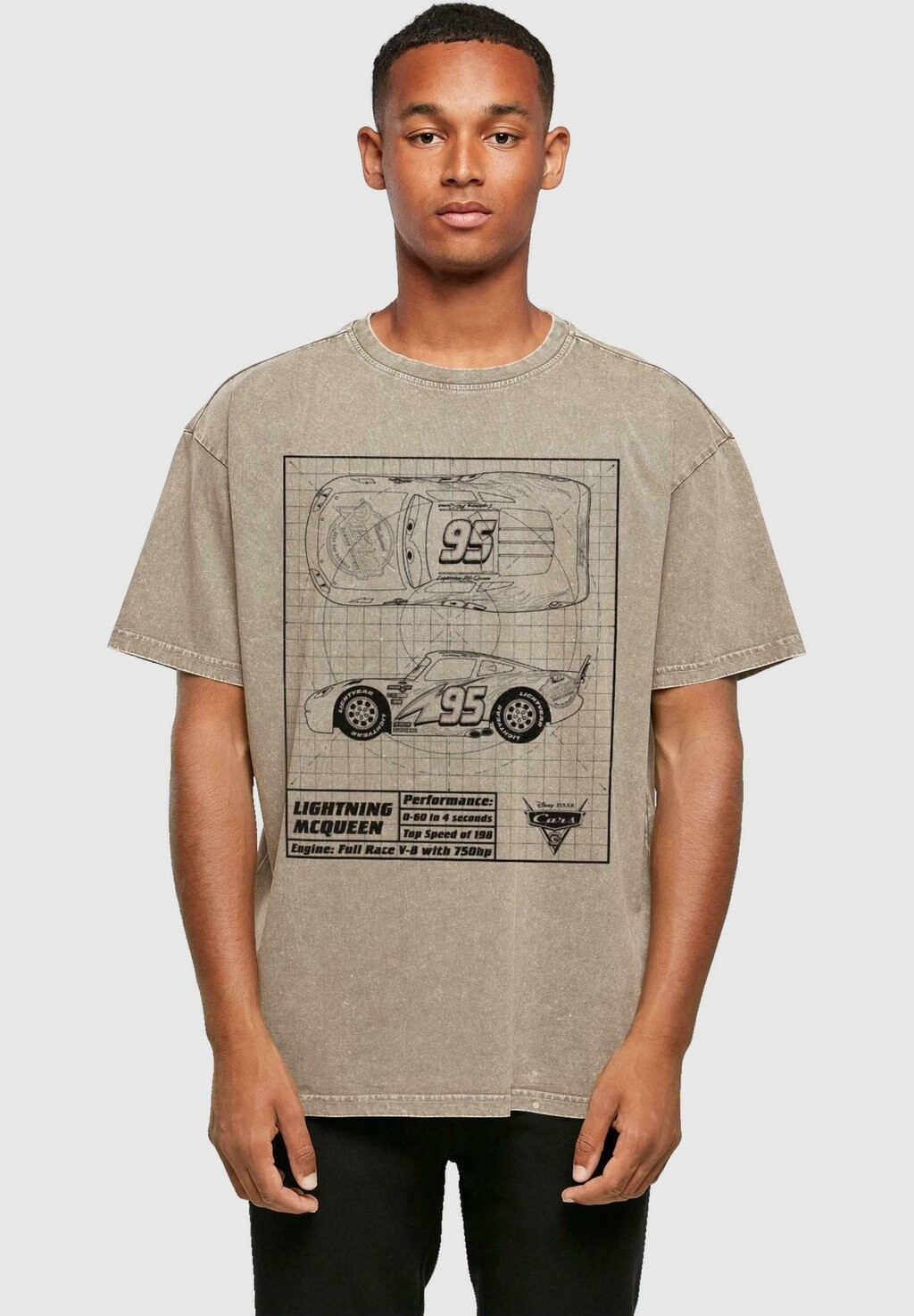 Футболка с принтом Cars Lightning Mcqueen Blueprint Acid Washed ABSOLUTE CULT, цвет darkkhaki
Футболка с принтом Cars Lightning Mcqueen Blueprint Acid Washed ABSOLUTE CULT, цвет darkkhaki