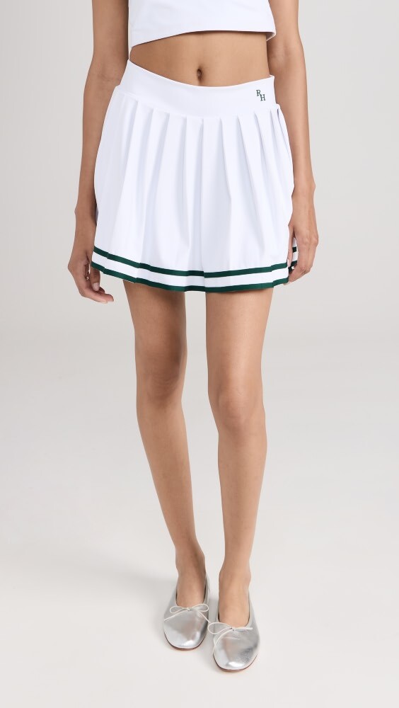 Юбка Recreational Habits Natasha Tennis with Green Piping, слоновая кость
Юбка Recreational Habits Natasha Tennis with Green Piping, слоновая кость