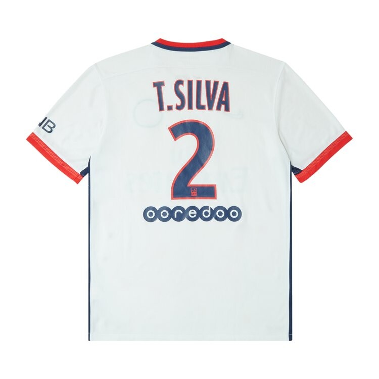 Джерси Paris Saint-Germain Pre-Owned Paris Saint-Germain T. Silva #2 Away Stadium 'White', белый
Джерси Paris Saint-Germain Pre-Owned Paris Saint-Germain T. Silva #2 Away Stadium 'White', белый