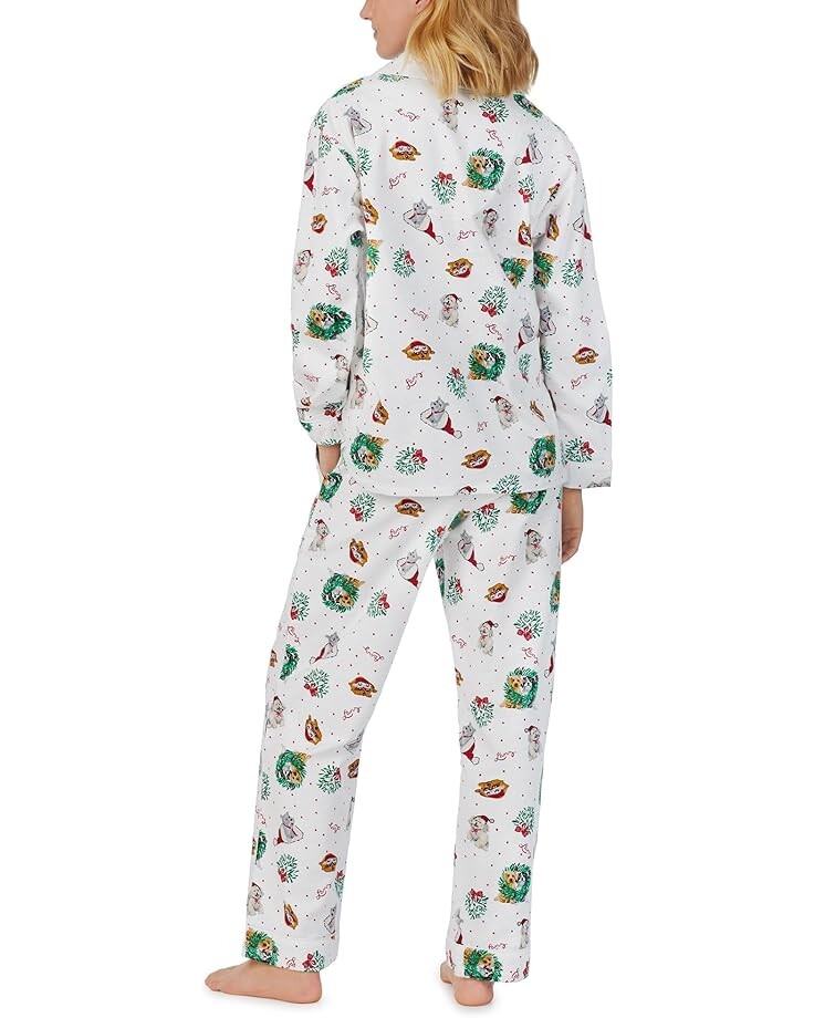 Пижамный комплект Lanz of Salzburg Classic Notch Collar Flannel PJ Set, цвет Holiday Wreath
Пижамный комплект Lanz of Salzburg Classic Notch Collar Flannel PJ Set, цвет Holiday Wreath