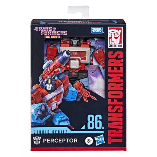 Hasbro, Коллекционная фигурка, Transformers Tra Gen Studio Series DLX 86 Perceptor
Hasbro, Коллекционная фигурка, Transformers Tra Gen Studio Series DLX 86 Perceptor