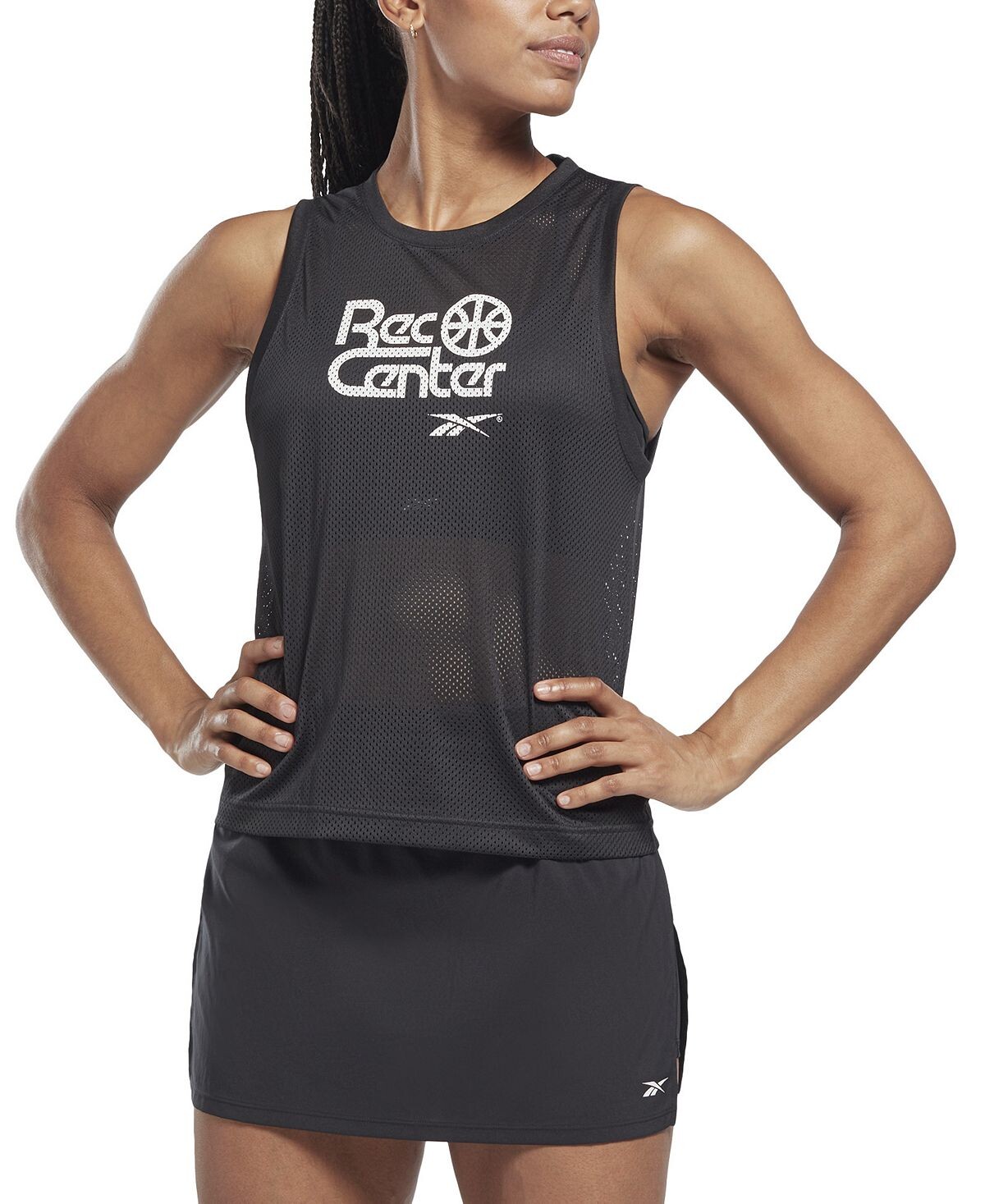 Женская майка из сетчатого джерси для тренировок Work Out Ready Reebok, черный
Женская майка из сетчатого джерси для тренировок Work Out Ready Reebok, черный