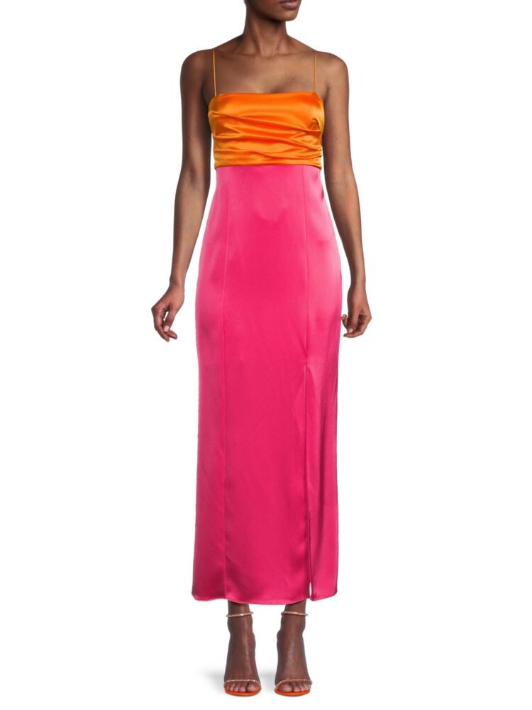Атласное платье-комбинация макси Lilita Alice + Olivia, цвет Tangerine Candy Pink
Атласное платье-комбинация макси Lilita Alice + Olivia, цвет Tangerine Candy Pink