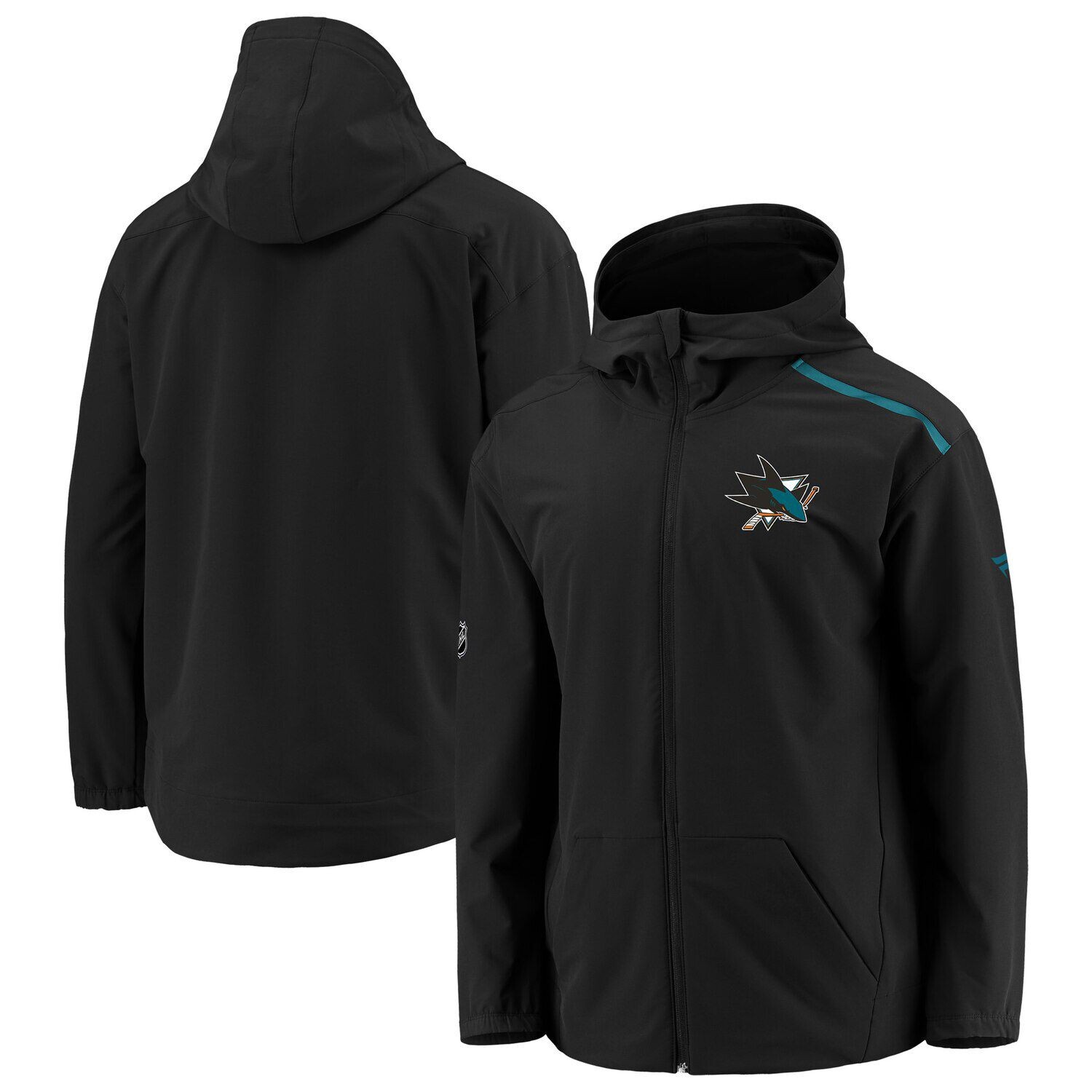 Черная женская толстовка с молнией во всю длину с логотипом San Jose Sharks Rinkside Fanatics Fanatics
Черная женская толстовка с молнией во всю длину с логотипом San Jose Sharks Rinkside Fanatics Fanatics