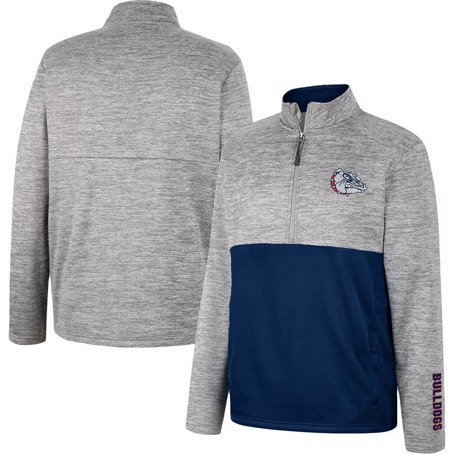 Мужская серая куртка с молнией до половины Gonzaga Bulldogs John Colosseum, Серый
Мужская серая куртка с молнией до половины Gonzaga Bulldogs John Colosseum, Серый
