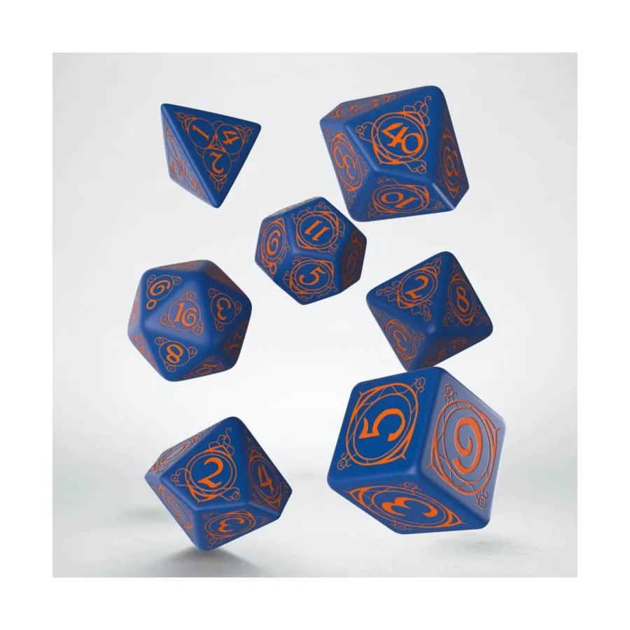 Набор кубиков Wizard — темно-синий с оранжевым (7), Dice Collections (Q-Workshop)
Набор кубиков Wizard — темно-синий с оранжевым (7), Dice Collections (Q-Workshop)
