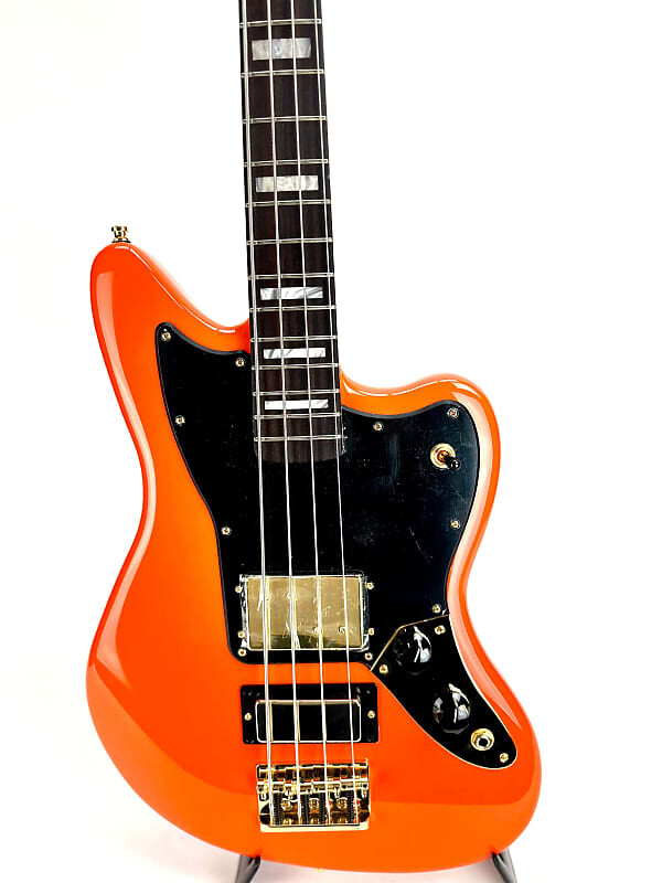 Басс гитара Fender Limited Edition Mike Kerr Jaguar Bass, Rosewood Fingerboard, Tiger's Blood Orange
Басс гитара Fender Limited Edition Mike Kerr Jaguar Bass, Rosewood Fingerboard, Tiger's Blood Orange