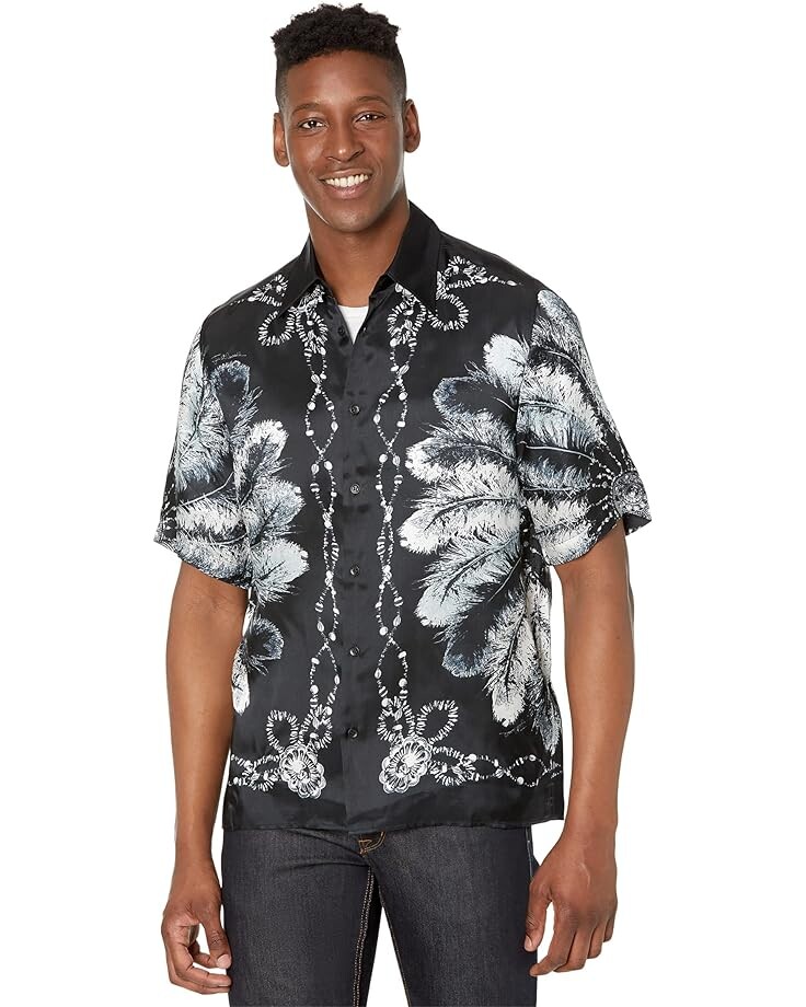Рубашка Just Cavalli Viscose Short Sleeve Shirt with "Koh Phangan" Print, черный
Рубашка Just Cavalli Viscose Short Sleeve Shirt with "Koh Phangan" Print, черный