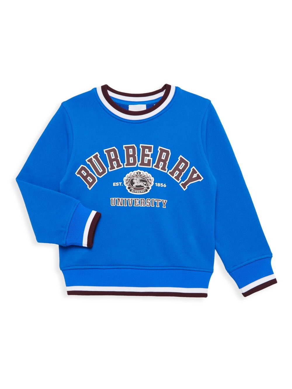 Толстовка с логотипом Little Boy's & Boy's Collegiate с круглым вырезом Burberry, синий
Толстовка с логотипом Little Boy's & Boy's Collegiate с круглым вырезом Burberry, синий