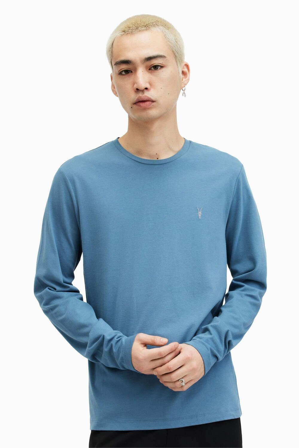 Футболка Allsaints Brace с длинными рукавами и круглым вырезом All Saints, синий
Футболка Allsaints Brace с длинными рукавами и круглым вырезом All Saints, синий