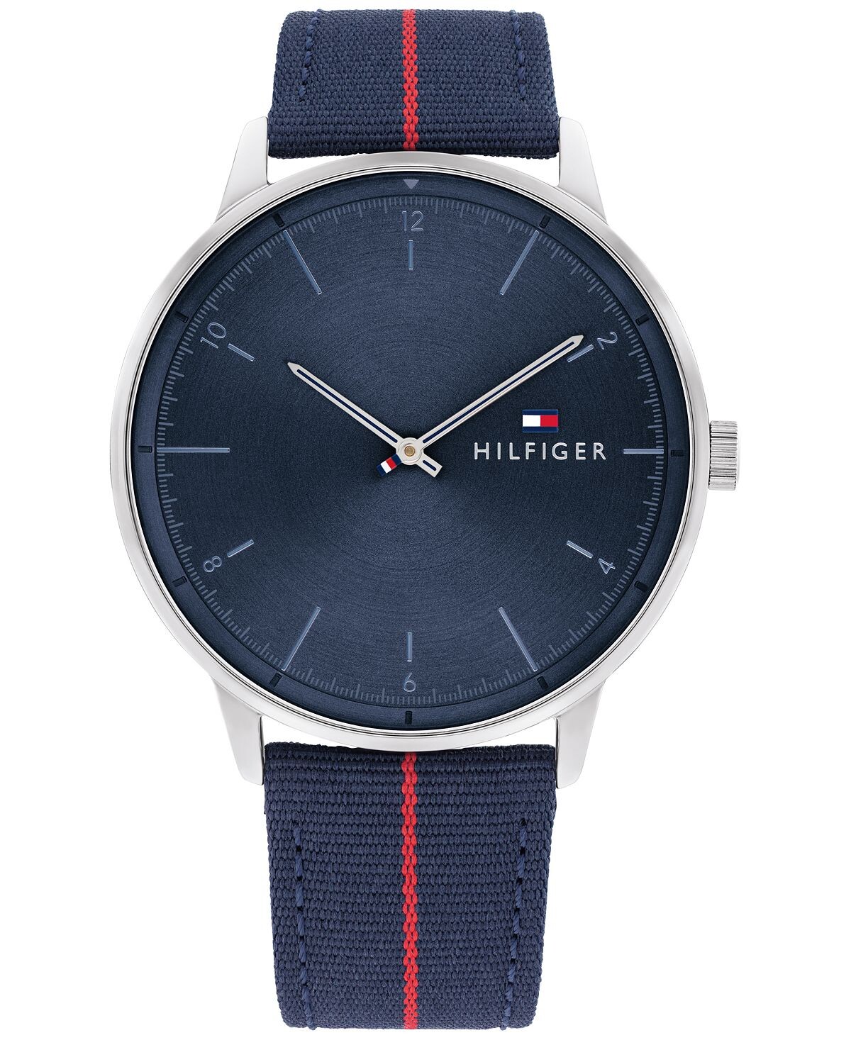 Мужские часы с нейлоновым ремешком темно-синего цвета, 43 мм Tommy Hilfiger
Мужские часы с нейлоновым ремешком темно-синего цвета, 43 мм Tommy Hilfiger