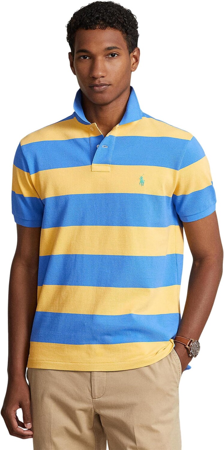 Рубашка-поло Classic Fit Striped Mesh Polo Short Sleeve Shirt Polo Ralph Lauren, цвет Fall Yellow/Summer Blue
Рубашка-поло Classic Fit Striped Mesh Polo Short Sleeve Shirt Polo Ralph Lauren, цвет Fall Yellow/Summer Blue