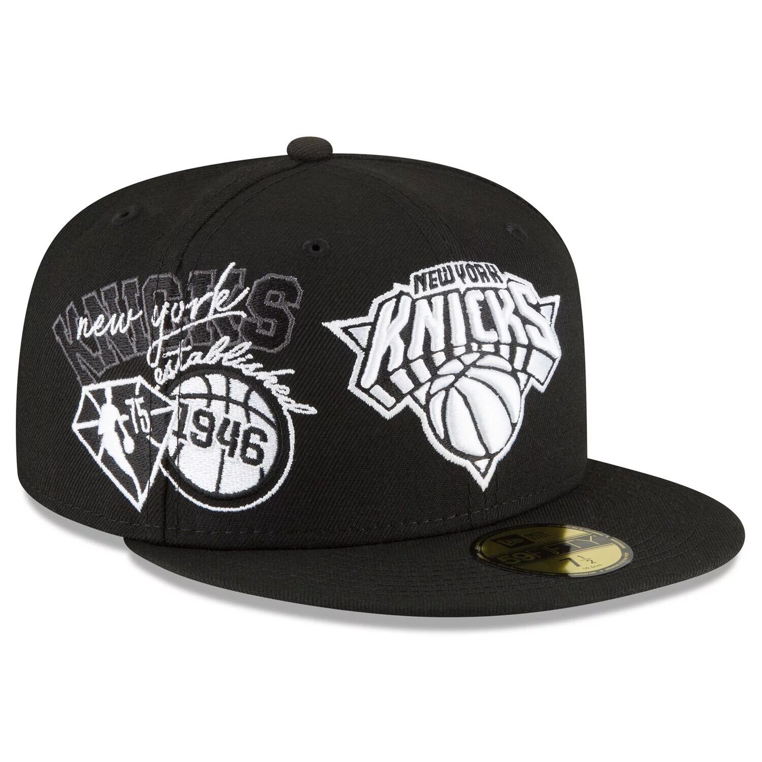 Мужская облегающая кепка New Era Black New York Knicks Back Half Team 59FIFTY
Мужская облегающая кепка New Era Black New York Knicks Back Half Team 59FIFTY