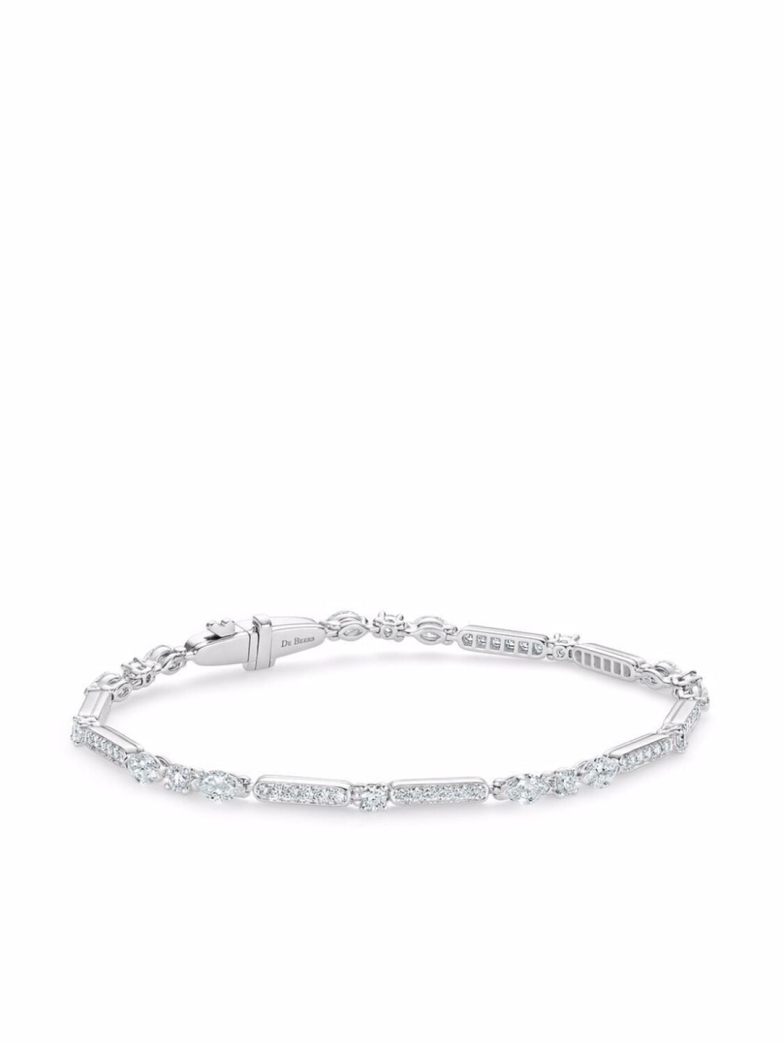 Браслет Snow Dance из белого золота с бриллиантами De Beers Jewellers, серебряный
Браслет Snow Dance из белого золота с бриллиантами De Beers Jewellers, серебряный