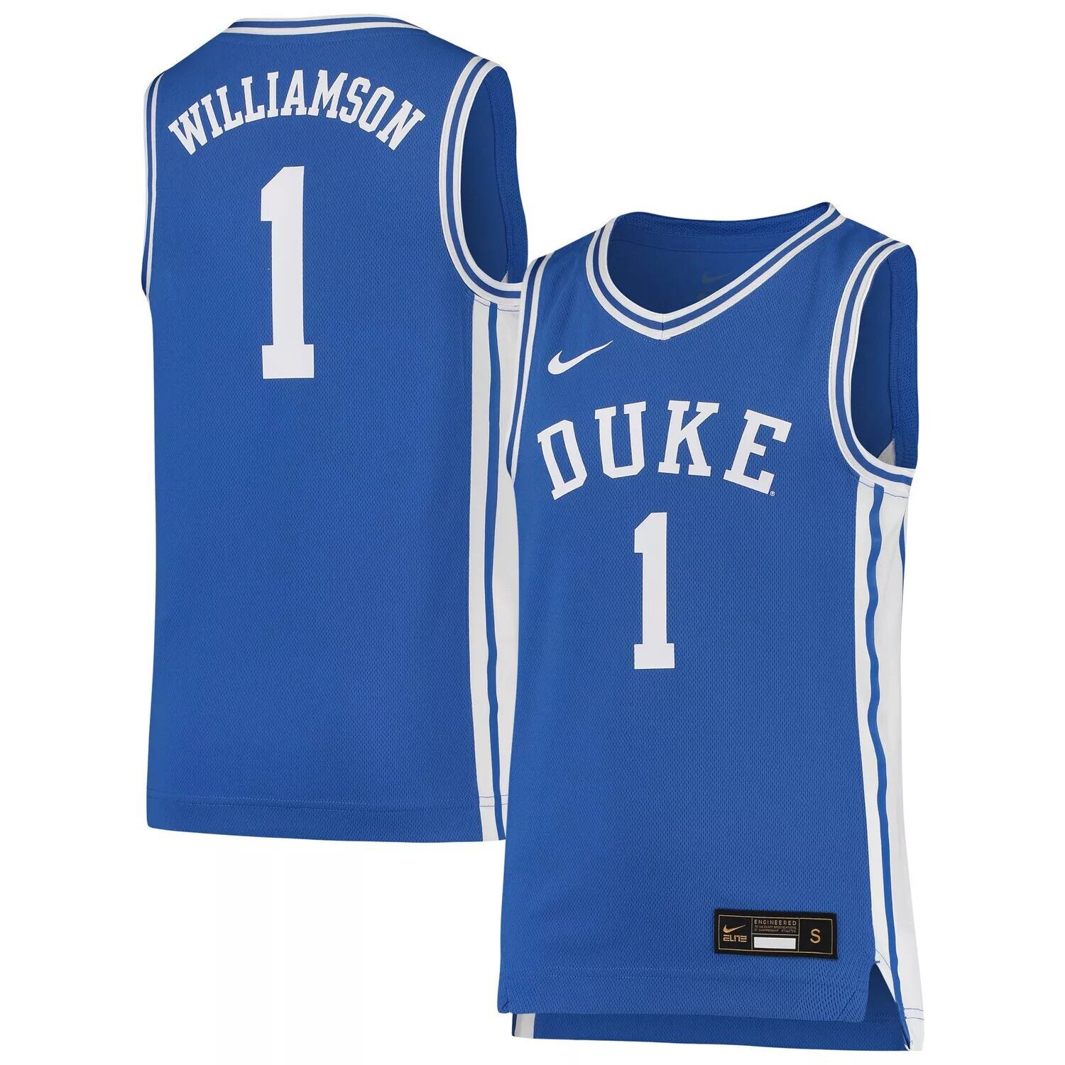 Реплика молодежной баскетбольной майки Nike Zion Williamson Royal Duke Blue Devils Nike
Реплика молодежной баскетбольной майки Nike Zion Williamson Royal Duke Blue Devils Nike