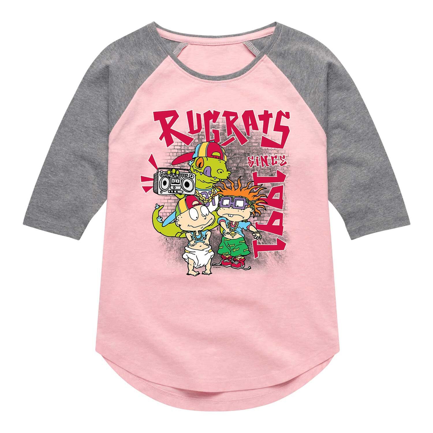 Футболка Rugrats Brick Wall с рисунком реглан для девочек 7–16 лет Nickelodeon
Футболка Rugrats Brick Wall с рисунком реглан для девочек 7–16 лет Nickelodeon