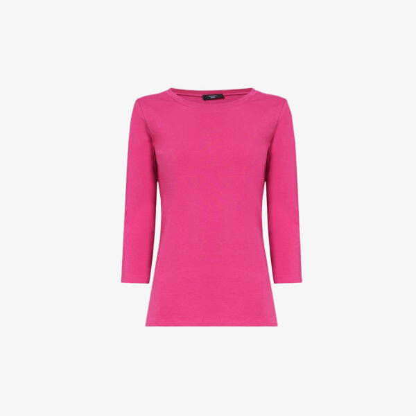 Футболка Multia из эластичного хлопка с круглым вырезом Weekend Max Mara, розовый
Футболка Multia из эластичного хлопка с круглым вырезом Weekend Max Mara, розовый