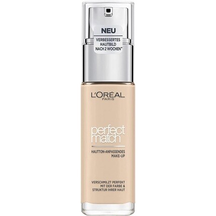 Perfect Match Makeup No. 0.5.N Фарфоровая жидкая основа с гиалуроновой кислотой и алоэ вера 30 мл, L'Oreal
Perfect Match Makeup No. 0.5.N Фарфоровая жидкая основа с гиалуроновой кислотой и алоэ вера 30 мл, L'Oreal