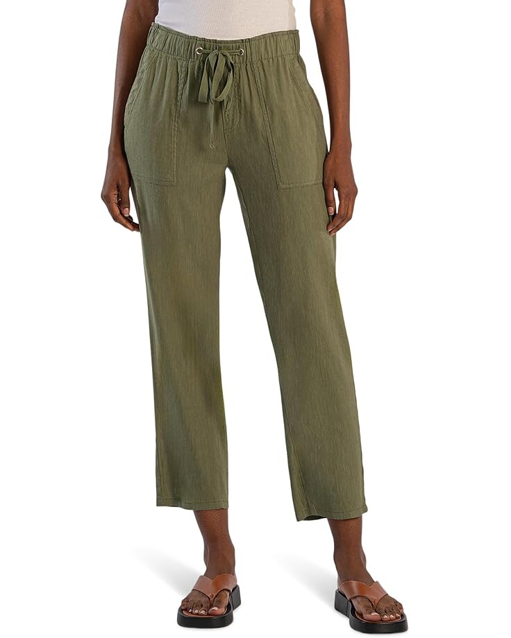 Брюки KUT from the Kloth Rosalie - Drawstring Pant With Porkchop Pockets, цвет Fern
Брюки KUT from the Kloth Rosalie - Drawstring Pant With Porkchop Pockets, цвет Fern