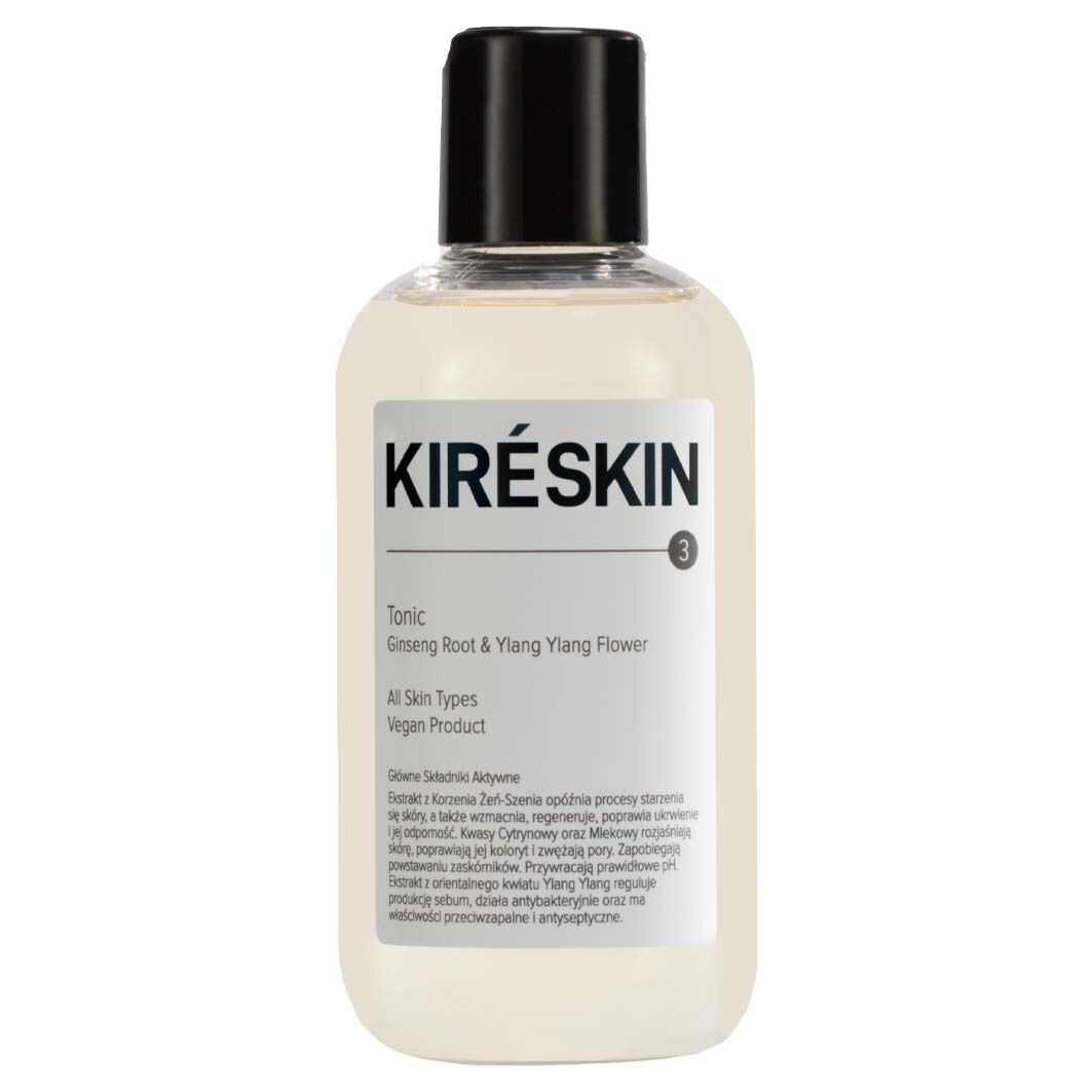 Тоник для лица с корнем женьшеня и цветком иланг-иланга Kire Skin Timeless, 200 мл
Тоник для лица с корнем женьшеня и цветком иланг-иланга Kire Skin Timeless, 200 мл