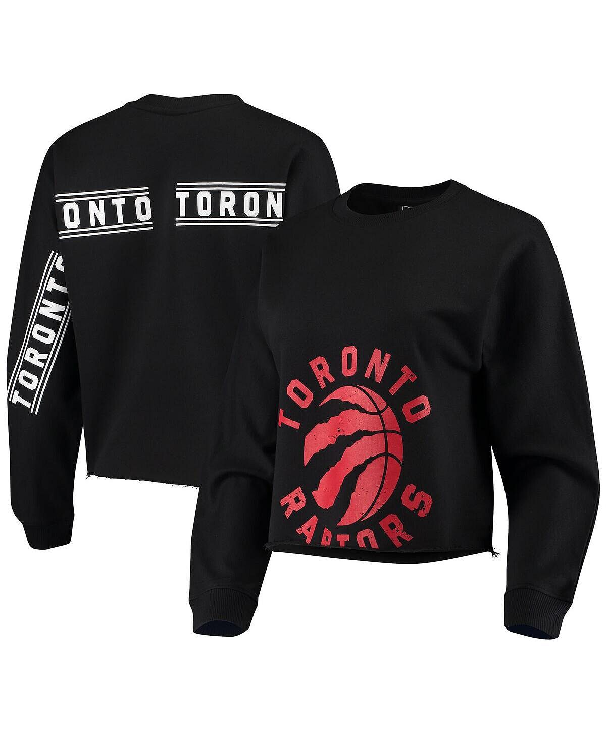 Женская черная укороченная футболка с длинным рукавом Toronto Raptors FISLL, черный
Женская черная укороченная футболка с длинным рукавом Toronto Raptors FISLL, черный