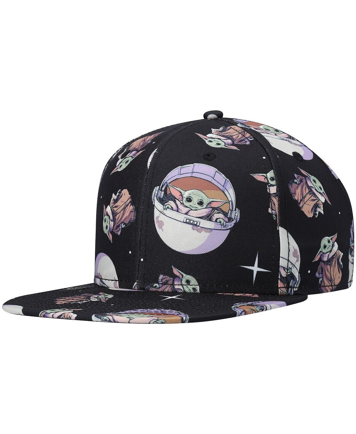 Мужская черная шляпа Snapback со звездными войнами The Mandalorian Grogu Bioworld
Мужская черная шляпа Snapback со звездными войнами The Mandalorian Grogu Bioworld