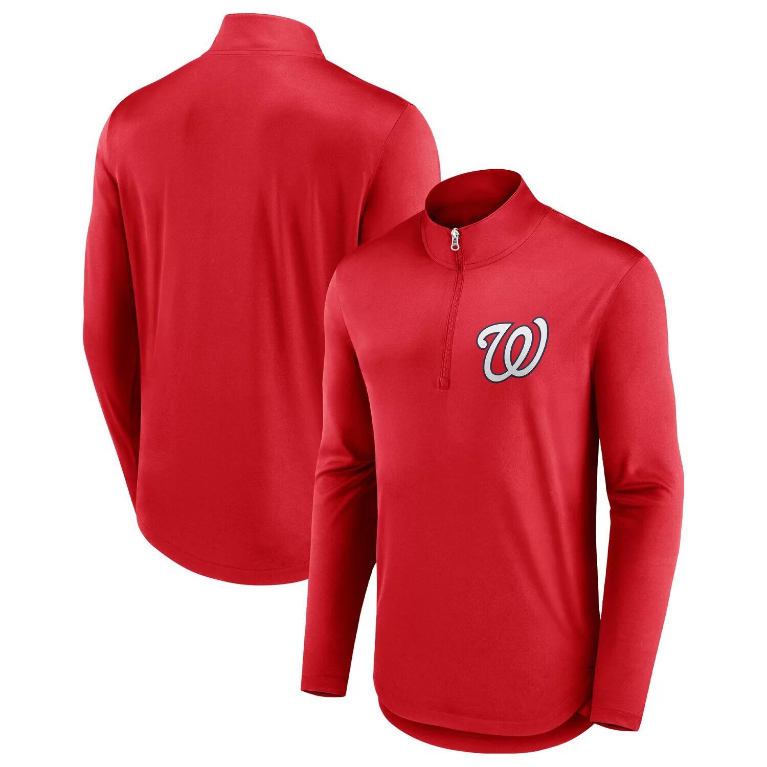Мужская красная фирменная куртка Washington Nationals Tough Minded с молнией четверть Fanatics, Красный
Мужская красная фирменная куртка Washington Nationals Tough Minded с молнией четверть Fanatics, Красный