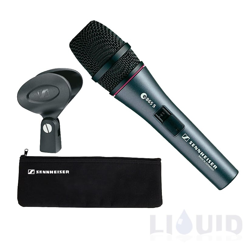 Конденсаторный микрофон Sennheiser e865S Handheld Condenser Microphone with Switch
Конденсаторный микрофон Sennheiser e865S Handheld Condenser Microphone with Switch