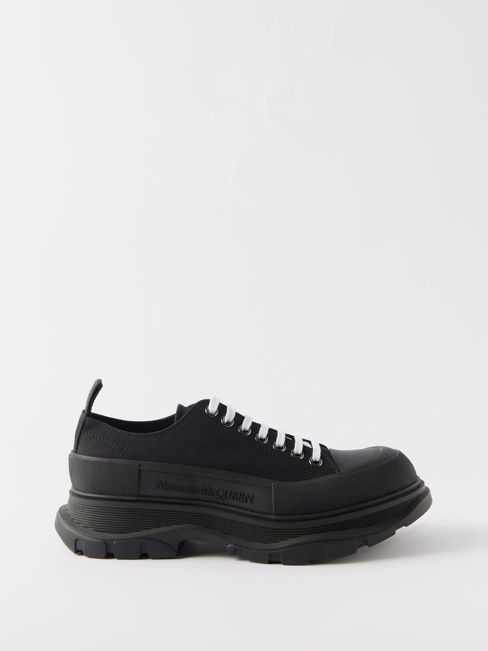 Парусиновые кроссовки tread slick на толстой подошве Alexander McQueen, черный
Парусиновые кроссовки tread slick на толстой подошве Alexander McQueen, черный