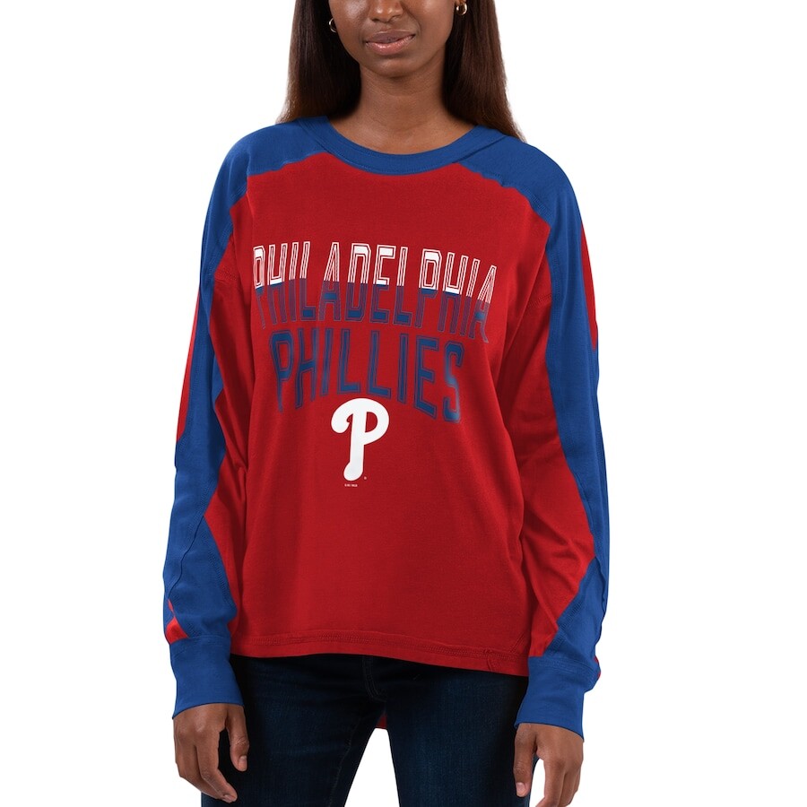 Футболка с длинным рукавом G-III 4Her by Carl Banks Philadelphia Phillies, красный
Футболка с длинным рукавом G-III 4Her by Carl Banks Philadelphia Phillies, красный