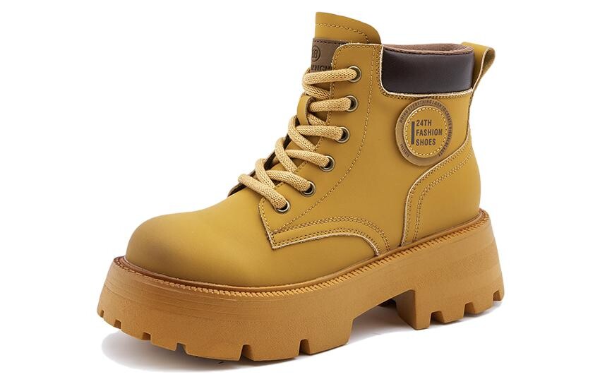 Ботинки Martin Boot женские Jietegongyang, цвет Increased height within beige
Ботинки Martin Boot женские Jietegongyang, цвет Increased height within beige