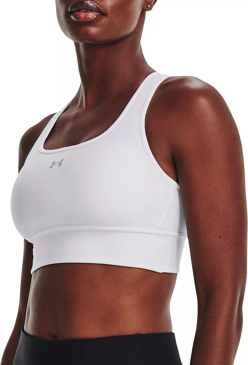Женский спортивный бюстгальтер средней длины с перекрещенной спиной Under Armour, белый
Женский спортивный бюстгальтер средней длины с перекрещенной спиной Under Armour, белый