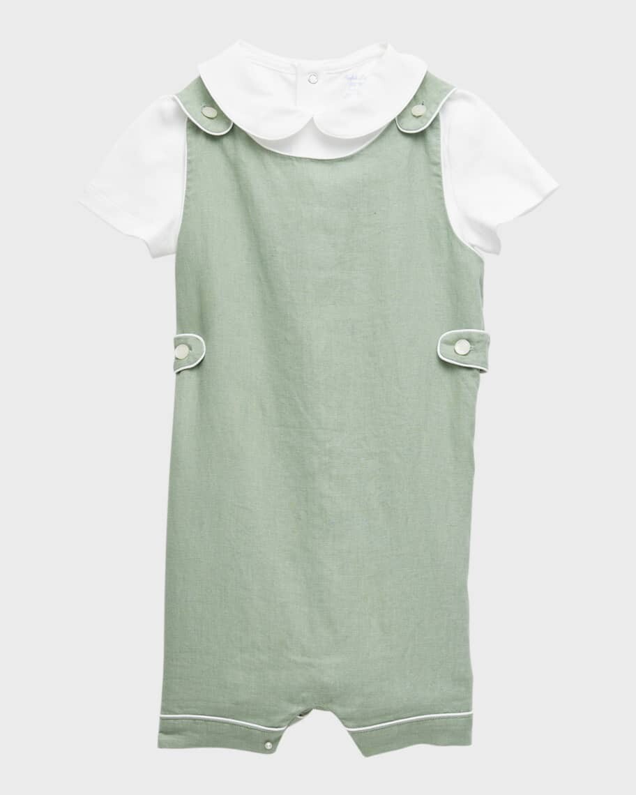 Льняной комбинезон для мальчиков с боди, размер 9-24 м Ralph Lauren Childrenswear
Льняной комбинезон для мальчиков с боди, размер 9-24 м Ralph Lauren Childrenswear