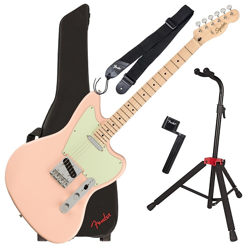 Squier Paranormal Offset Telecaster - Maple, Shell Pink GUITAR ESSENTIALS BUNDLE Paranormal Offset Telecaster Shell Pink
Squier Paranormal Offset Telecaster - Maple, Shell Pink GUITAR ESSENTIALS BUNDLE Paranormal Offset Telecaster Shell Pink