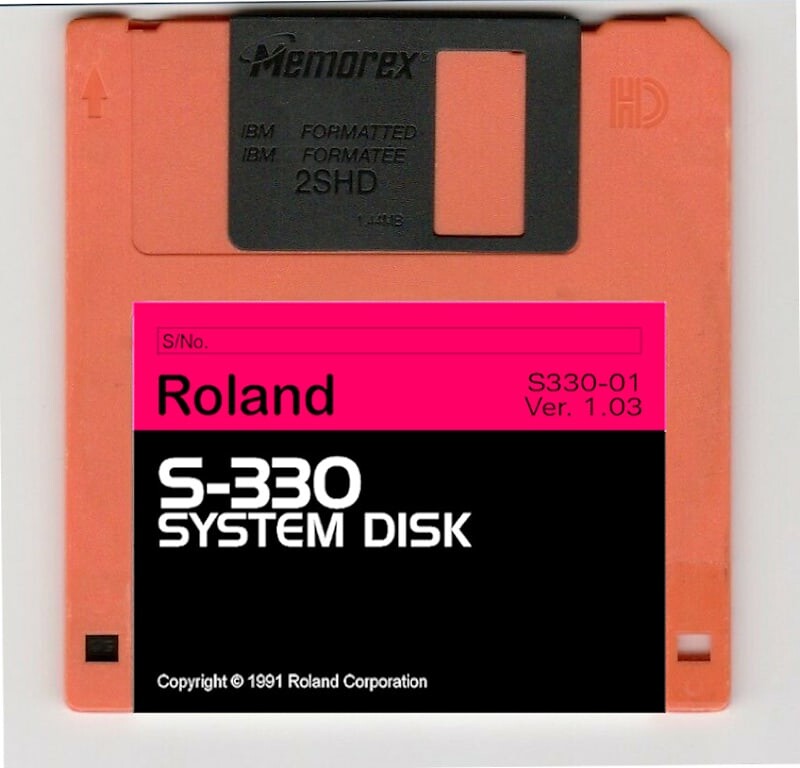 Загрузочный диск операционной системы ROLAND S-330 v1.03 Boot OS - Продавец из США! НОВЫЙ
Загрузочный диск операционной системы ROLAND S-330 v1.03 Boot OS - Продавец из США! НОВЫЙ