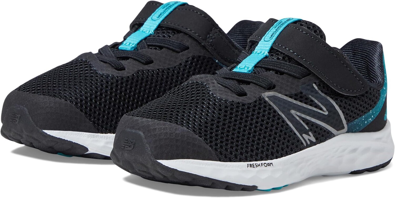 Кроссовки Fresh Foam Arishi v4 Bungee Lace with Hook-and-Loop Top Strap New Balance, цвет Black/Virtual Blue
Кроссовки Fresh Foam Arishi v4 Bungee Lace with Hook-and-Loop Top Strap New Balance, цвет Black/Virtual Blue