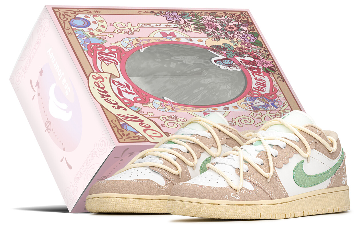 Кроссовки Air Jordan 1 Vintage Basketball Shoes Women's Low-top White/pink, белый
Кроссовки Air Jordan 1 Vintage Basketball Shoes Women's Low-top White/pink, белый