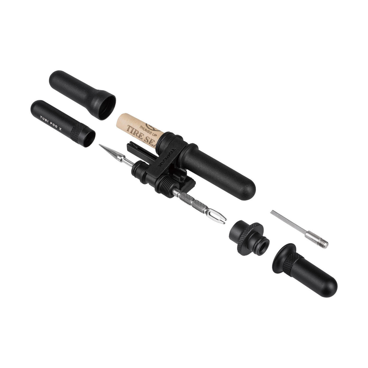 Комплект для ремонта бескамерных трубок Topeak Tubi Pod X, черный / черный / черный
Комплект для ремонта бескамерных трубок Topeak Tubi Pod X, черный / черный / черный