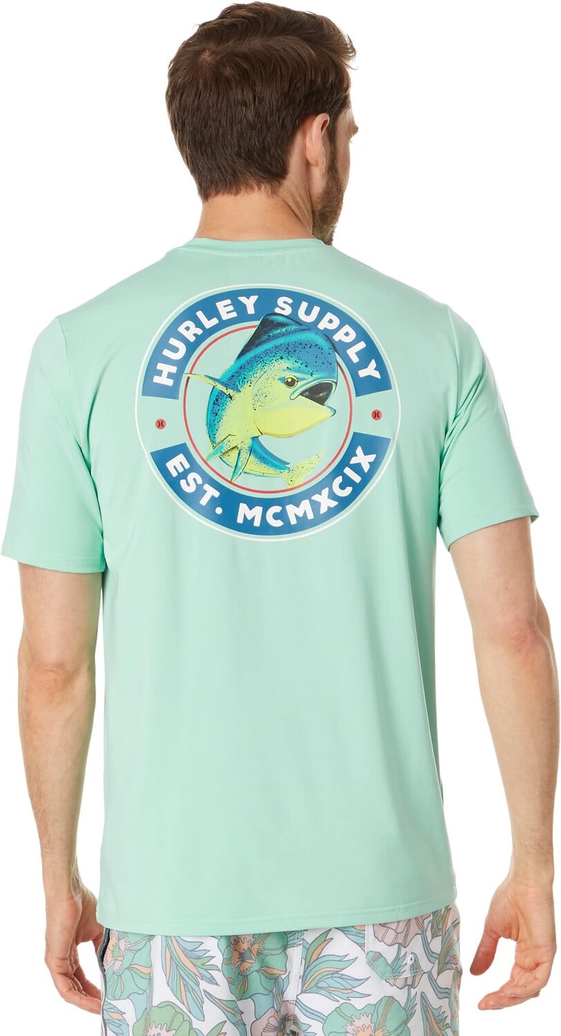Футболка для серфинга с короткими рукавами Hybrid UPF Hurley, цвет Tropical Mist
Футболка для серфинга с короткими рукавами Hybrid UPF Hurley, цвет Tropical Mist
