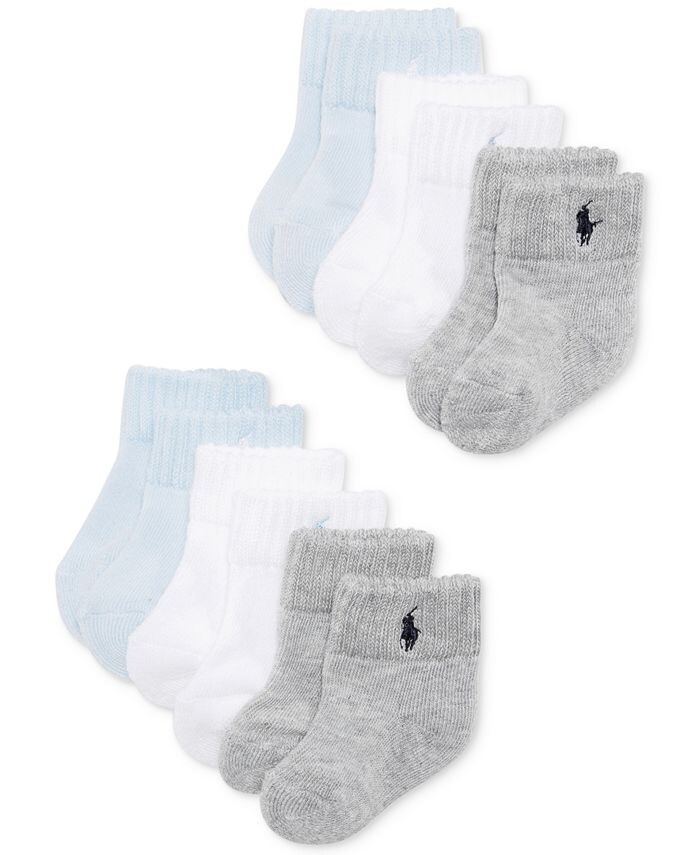 Низкие носки длиной четверть для мальчика Ralph Lauren, 6 шт. Polo Ralph Lauren, мультиколор
Низкие носки длиной четверть для мальчика Ralph Lauren, 6 шт. Polo Ralph Lauren, мультиколор