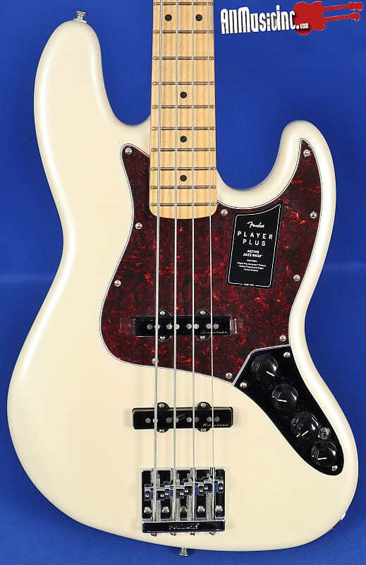 Басс гитара Fender Player Plus Active Jazz Bass Olympic Pearl Electric Bass Guitar
Басс гитара Fender Player Plus Active Jazz Bass Olympic Pearl Electric Bass Guitar