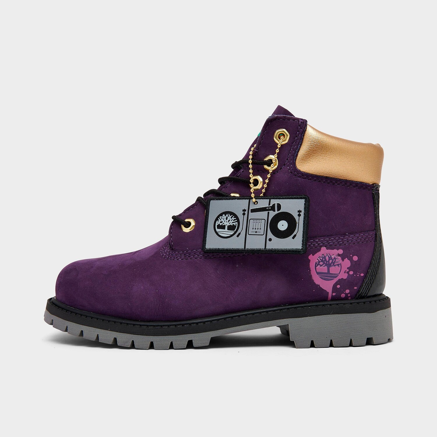 Непромокаемые ботинки премиум-класса Timberland Hip Hop Royalty 6 дюймов для маленьких детей, фиолетовый
Непромокаемые ботинки премиум-класса Timberland Hip Hop Royalty 6 дюймов для маленьких детей, фиолетовый
