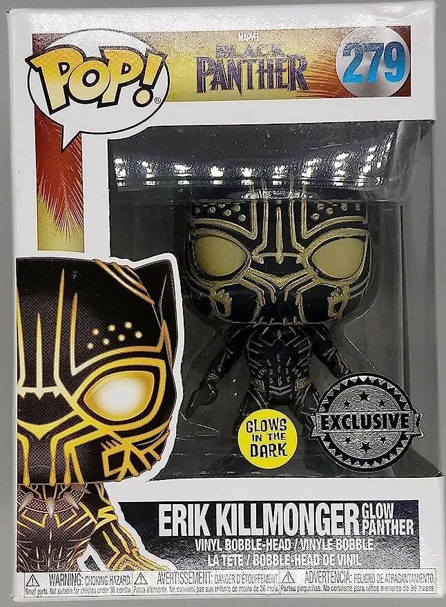 Фигурка Funko POP! Marvel Black Panther Erik Killmonger Glow In The Dark Panther Exclusive
Фигурка Funko POP! Marvel Black Panther Erik Killmonger Glow In The Dark Panther Exclusive