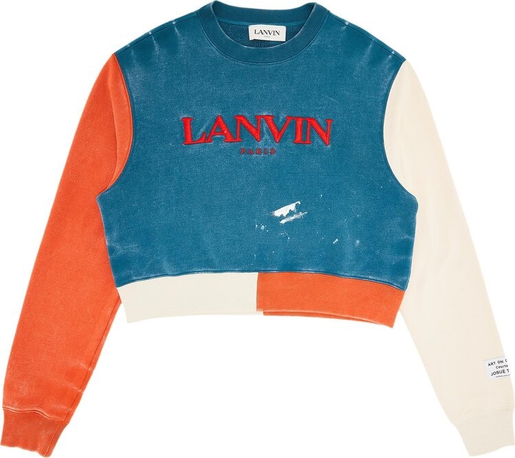 Лонгслив Gallery Dept. x Lanvin Long-Sleeve Embroidered Sweatshirt 'Multicolor', разноцветный, Синий
Лонгслив Gallery Dept. x Lanvin Long-Sleeve Embroidered Sweatshirt 'Multicolor', разноцветный, Синий